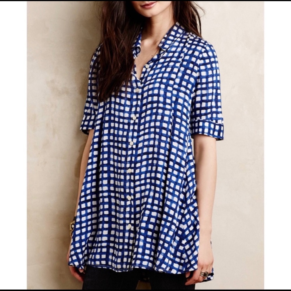 Anthropologie 11 1 Tylho Adanne tunic top sz S